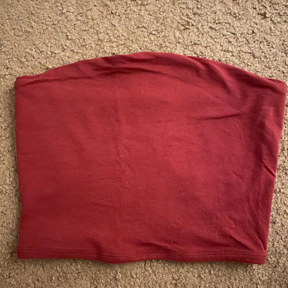 Maroon Tube Top